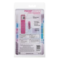 Pocket Exotics Turbo 8 Accelerator Bullet Pink