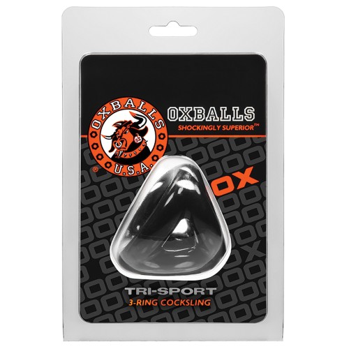 Oxballs Atomic Jock Tri Sport Cockring Black