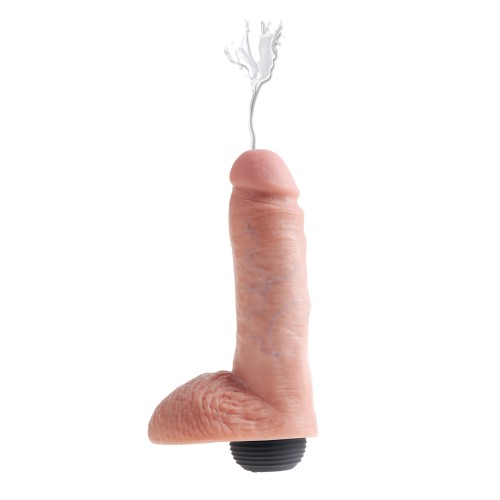 Compra el Pene de 8" que Eyacula King Cock - Flesh