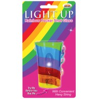 Light Up Rainbow Pecker Shot Glass