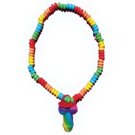 Rainbow Edible Candy Necklace for Bachelorette Party