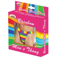 Rainbow Men's Thong - Bold Fashion Statement