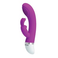 Vibrador Conejo Come Hither de Pretty Love - 7 Funciones Fucsia