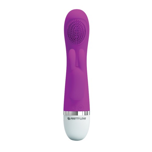 Vibrador Conejo Come Hither de Pretty Love - 7 Funciones Fucsia