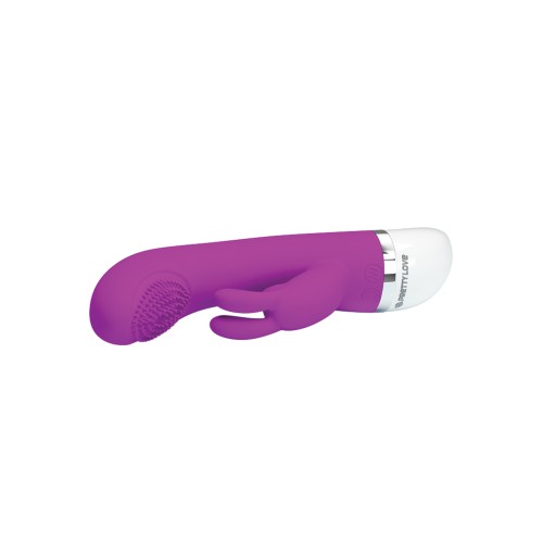 Vibrador Conejo Come Hither de Pretty Love - 7 Funciones Fucsia