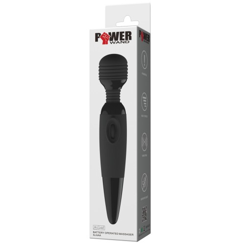 Pretty Love Power Wand Vibrator - Black