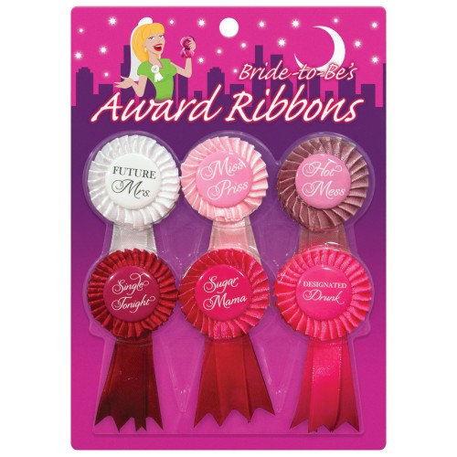 Bride to Be Award Ribbons Pack