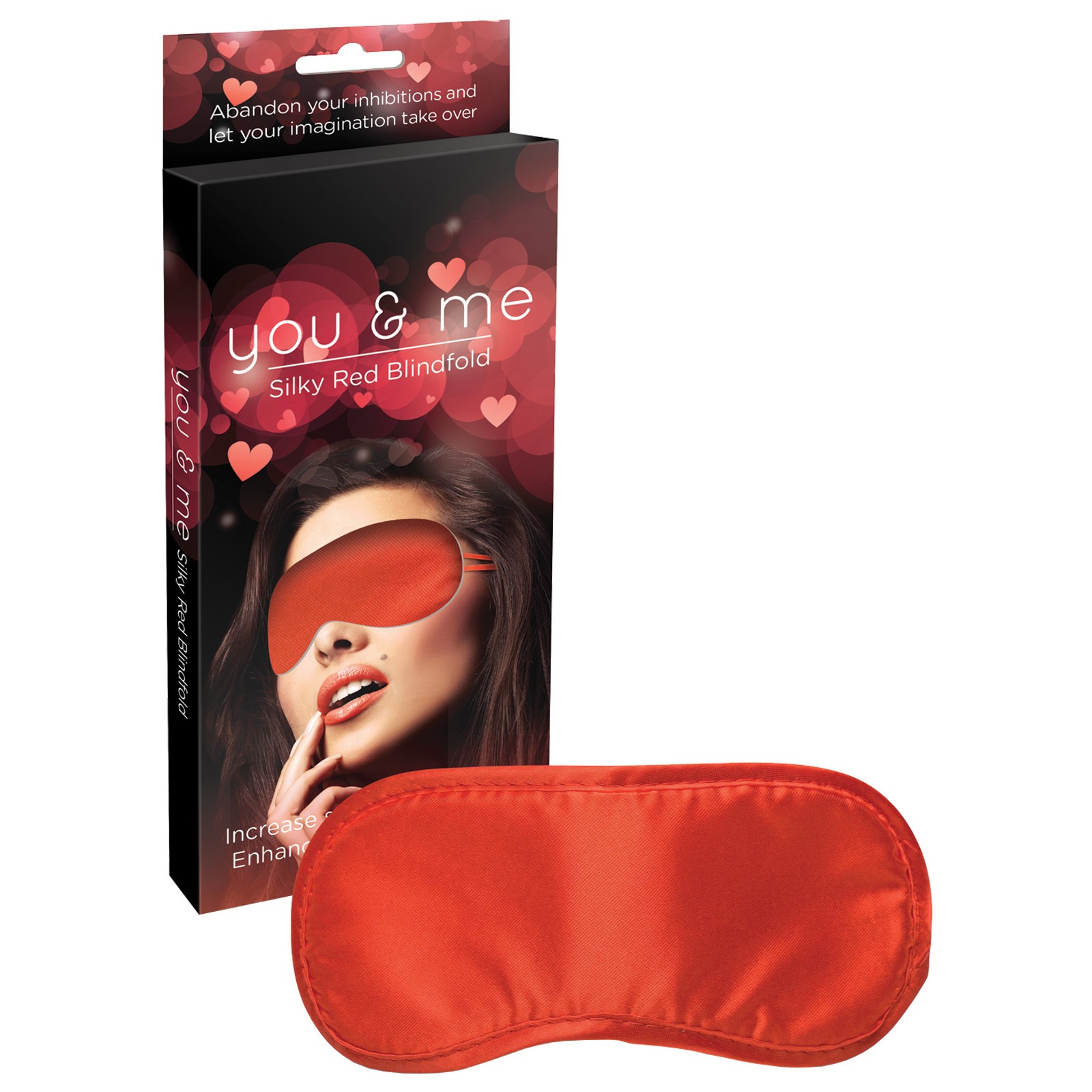 You & Me Silky Red Blindfold