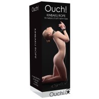 Cuerda Kinbaku Shots Ouch para Juegos de Bondage