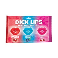 Dicklips Edible Gummy Cock Rings