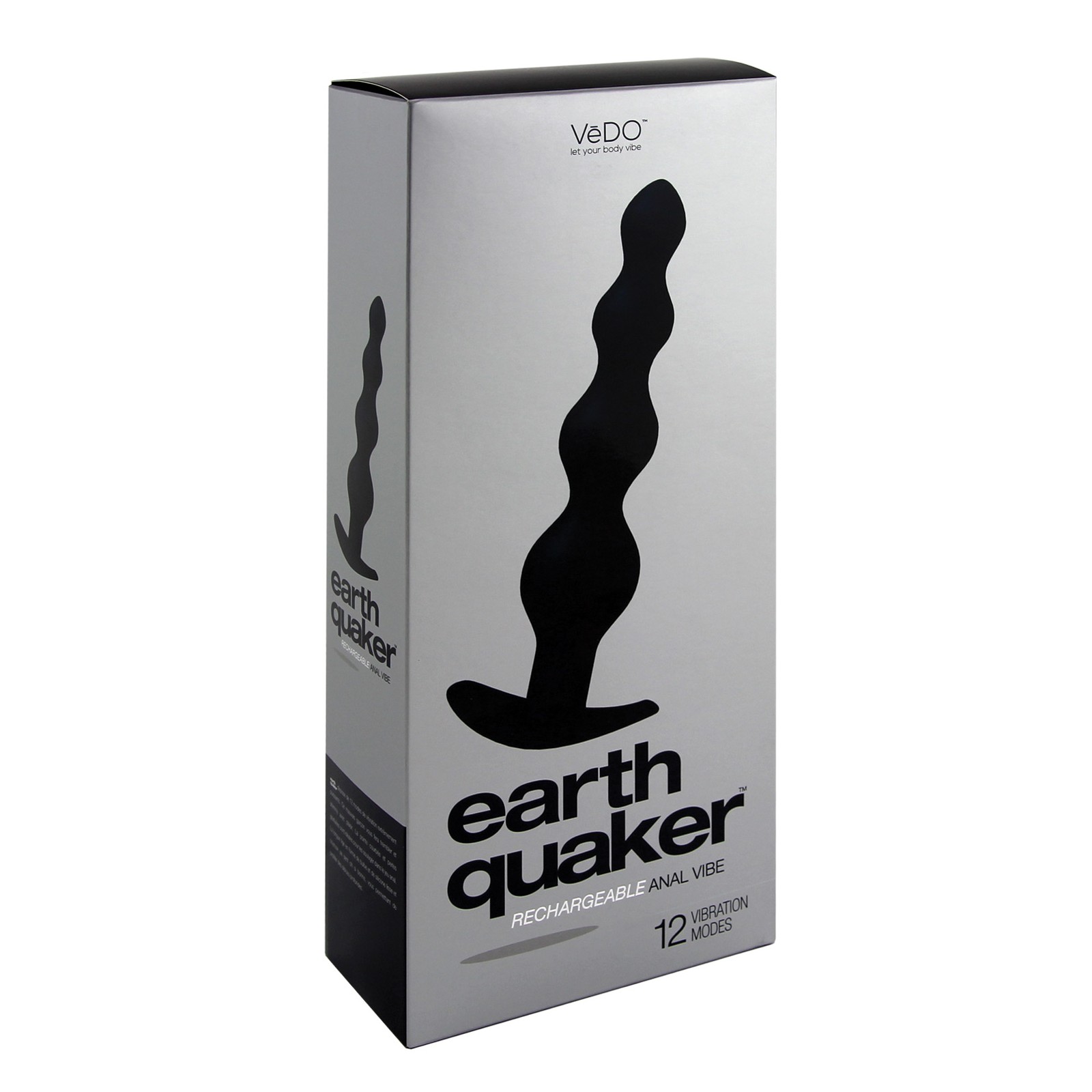 Vibrador Anal Recargable VeDO Earth Quaker