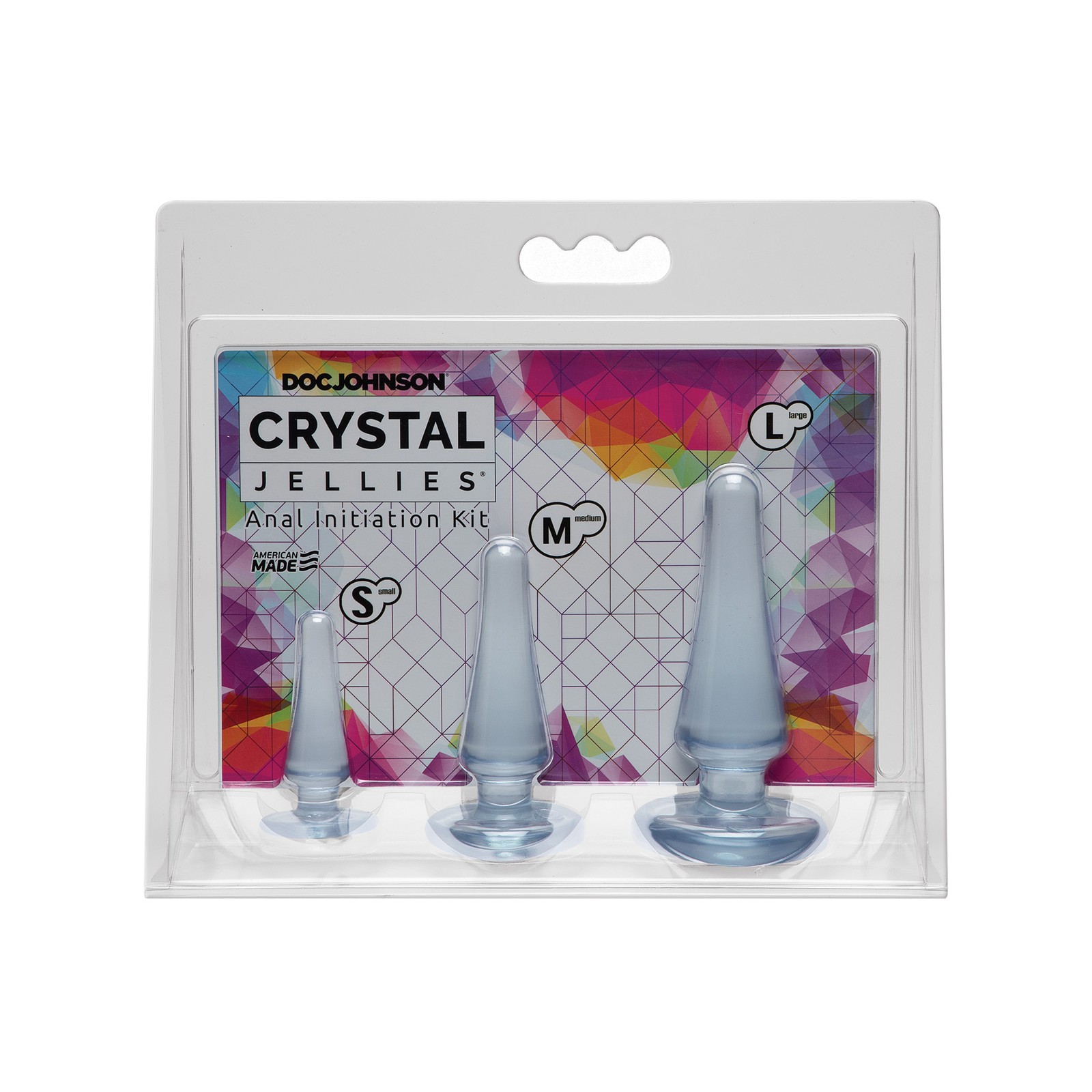 Crystal Jellies Anal Kit - Clear