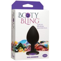 Purple Booty Bling Large Gem - Stylish Butt Plug