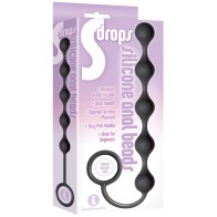 The 9s S Drops Silicone Anal Beads