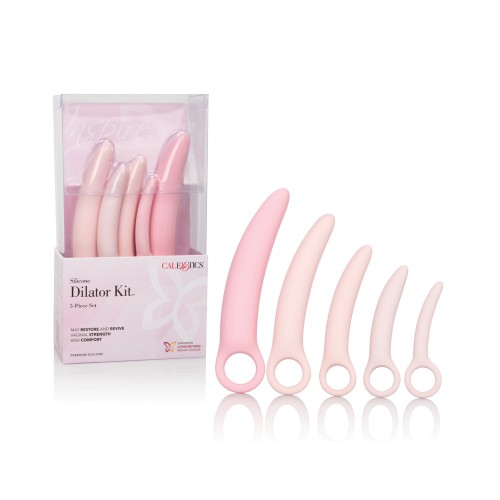 Inspire Silicone Dilator Set 5 Piece Pink