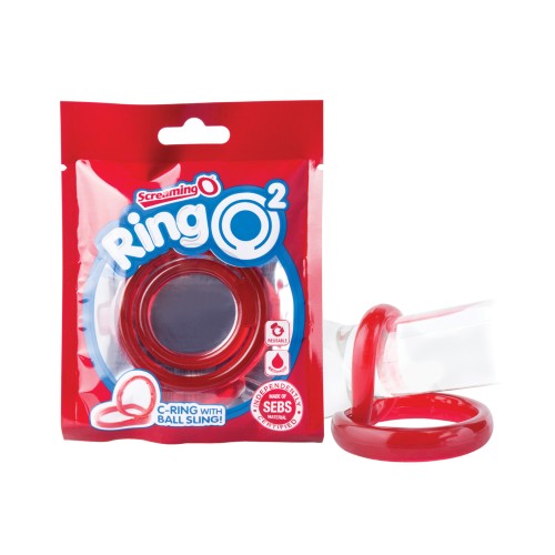 Screaming O RingO 2 Red Dual Erection Ring