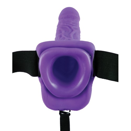 Fetish Fantasy Vibrating Hollow Strap-On for Pleasure