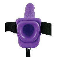 Strap-On Vibrador Hueco Fetish Fantasy para Placer