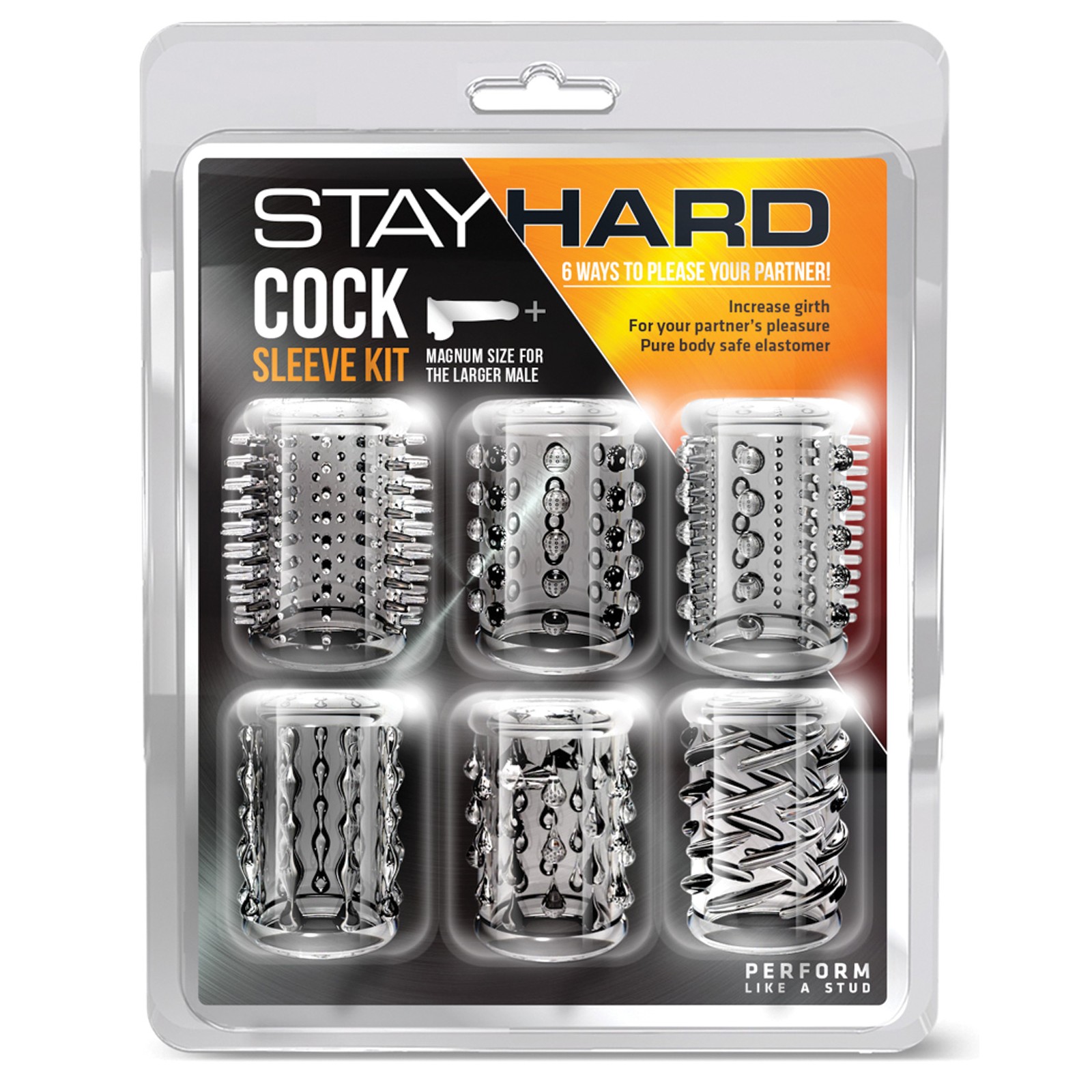 Stay Hard Cock Sleeve Kit - Blush