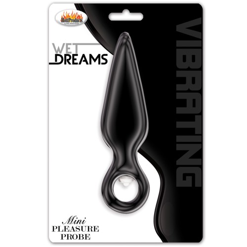 Mini Sonda de Placer Vibrante Wet Dreams - Negra