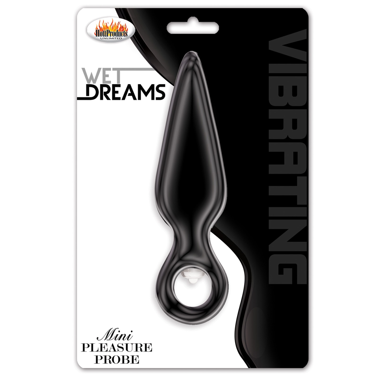 Mini Sonda de Placer Vibrante Wet Dreams - Negra