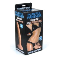 Skinsations Playful Partner 8" Strap On