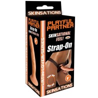 Skinsations Dildo Strap On de 8" Latin Lover