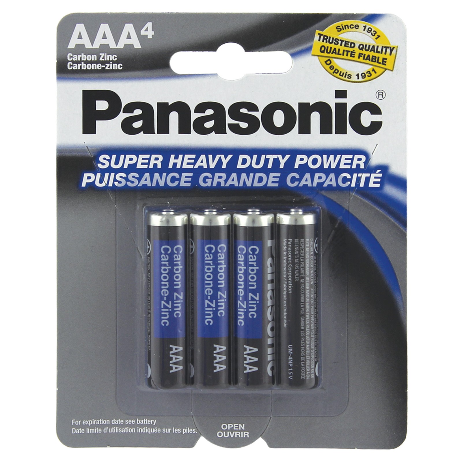 Panasonic Heavy Duty AAA Batteries for Toys