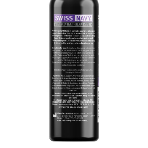 Swiss Navy Sensual Arousal Gel 2 oz