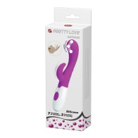 Conejito Vibrador Pretty Love Arthur Hacia Aquí Fucsia