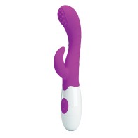 Conejito Vibrador Pretty Love Arthur Hacia Aquí Fucsia