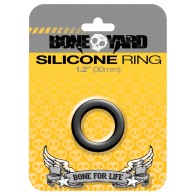 Boneyard Silicone Ring 1.2 inch Black