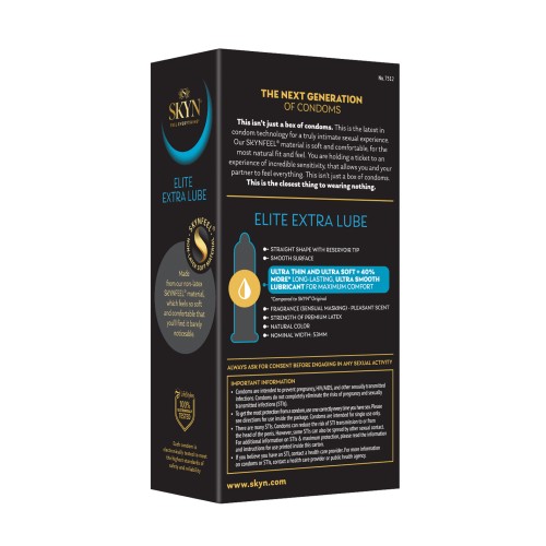 Lifestyles SKYN Elite Extra Lubricated Condoms