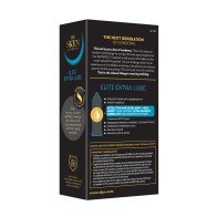 Condones Lifestyles SKYN Elite Extra Lubricados