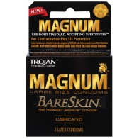 Condoms Trojan Magnum Bareskin Pack de 3