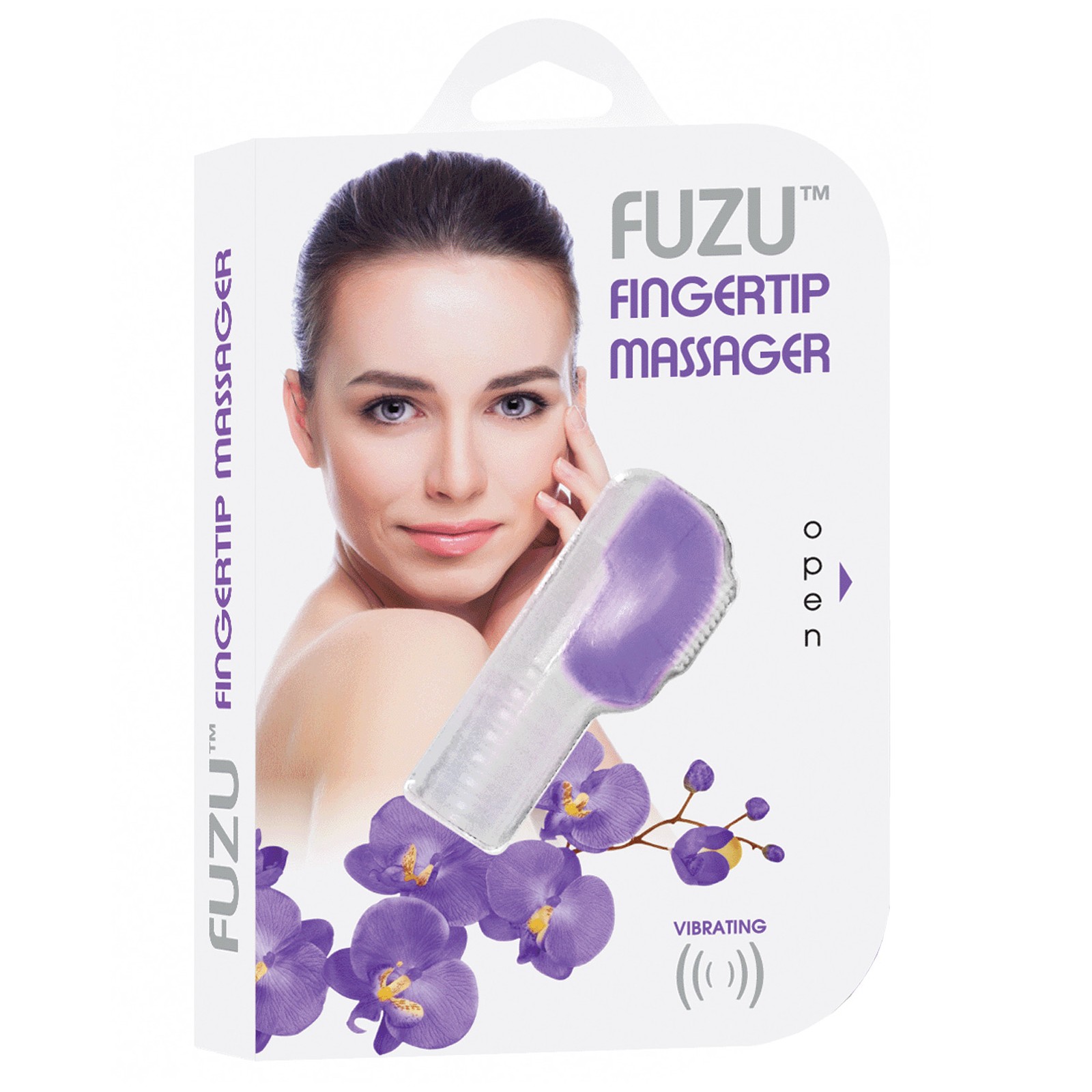 Fuzu Neon Purple Fingertip Massager