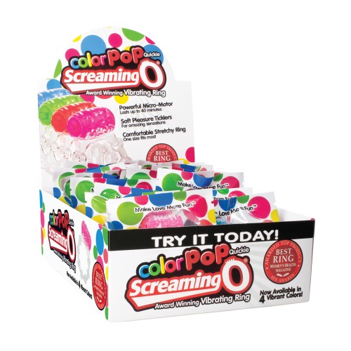 Screaming O Color Pop Quickie Caja de 24