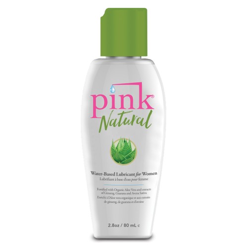 Pink Natural Water Based Lubricant for Women