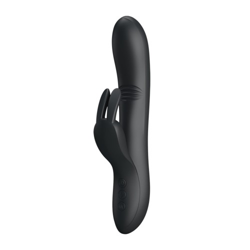 Pretty Love Dylan Vibrador Conejito con Orejas - Negro