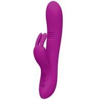 Pretty Love Dylan Bunny Ears Rabbit Vibrator Fuchsia