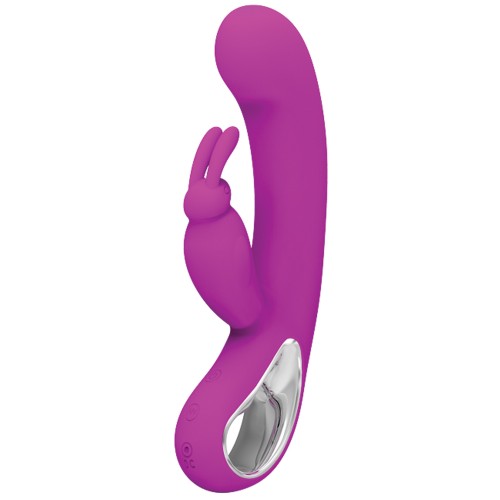 Vibrador Conejo con Orejas de Fucsia