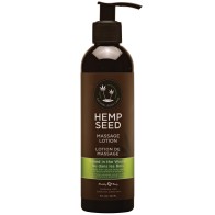 Earthly Body Hemp Seed Massage Lotion Naked in the Woods