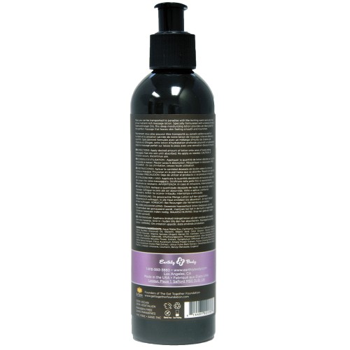 Earthly Body Hemp Seed Lavender Massage Lotion