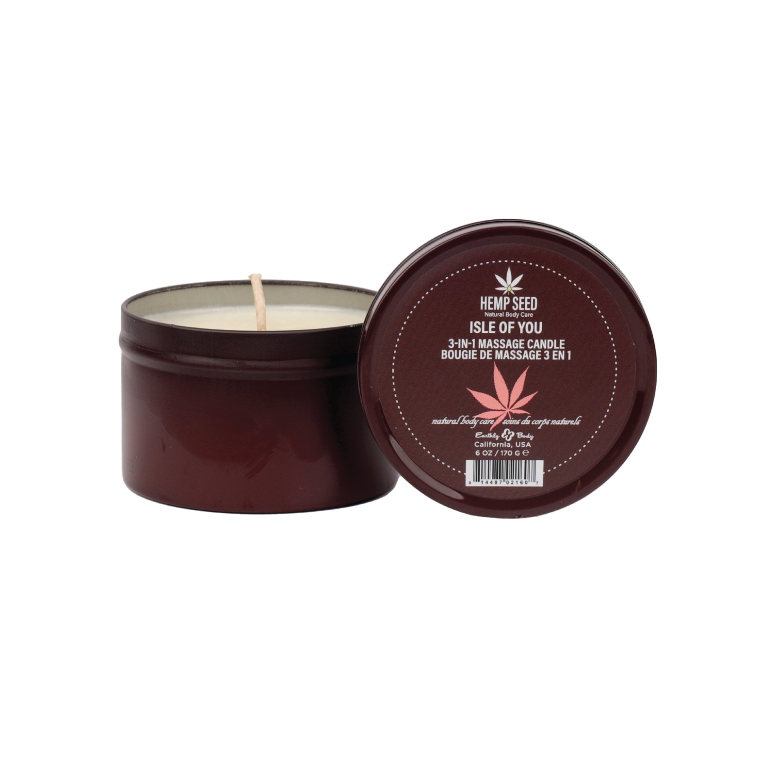 Suntouched Hemp Massage Candle for Relaxation