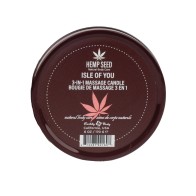 Suntouched Hemp Massage Candle for Relaxation