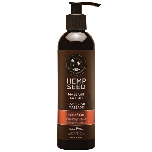 Loción de Masaje Hemp Seed para un Mimado Lujoso