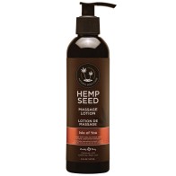 Hemp Seed Massage Lotion for Luxurious Pampering