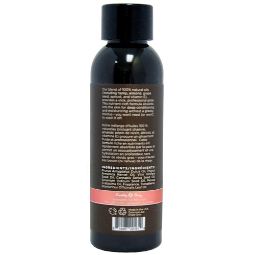 Earthly Body Massage Body Oil 2 oz Isle of You