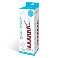 Dildo Glas Mr. Swirly para el Máximo Placer