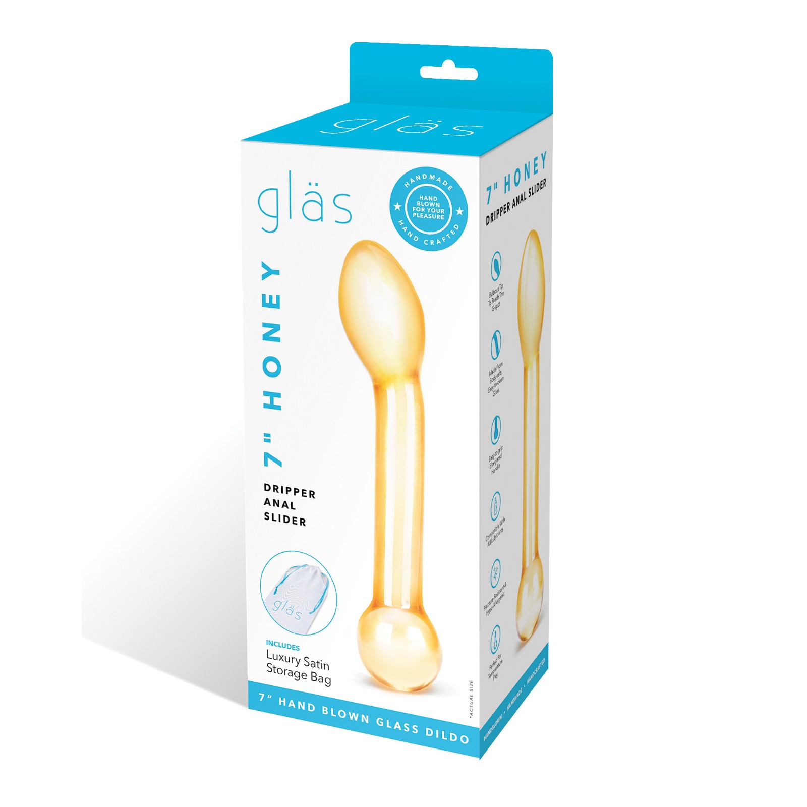 Deslizante Anal Glas Honey Dripper